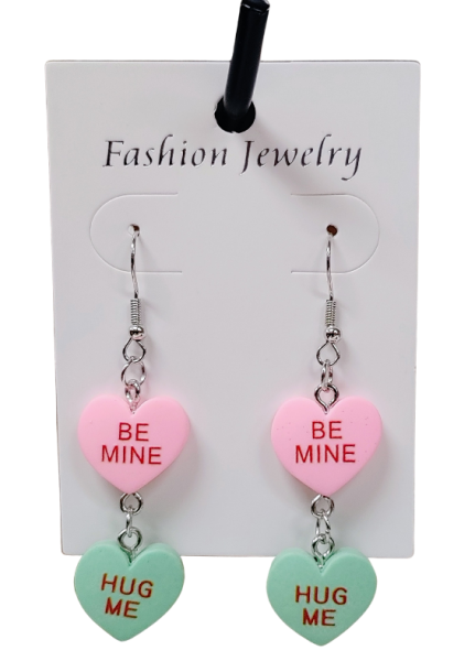 Candy Hearts Earrings