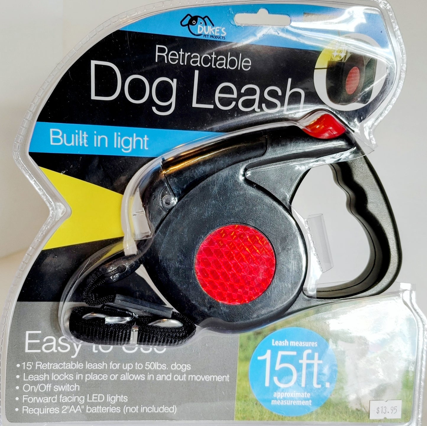 Retractable Dog Leash with built in LEDs