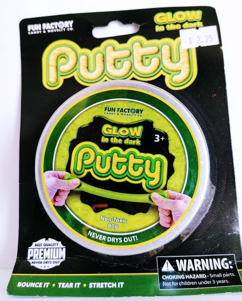 Premium Play Putty - Glow in the Dark