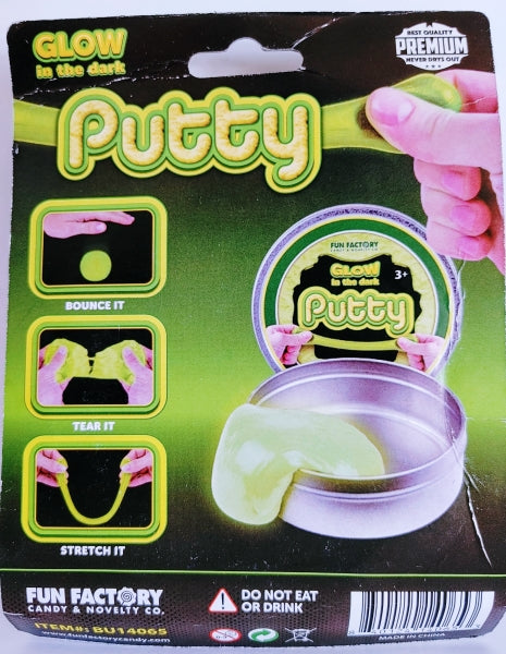 Premium Play Putty - Glow in the Dark