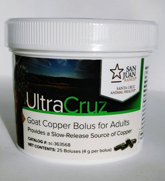 Ultra Cruz Goat Copper Bolus for Adults