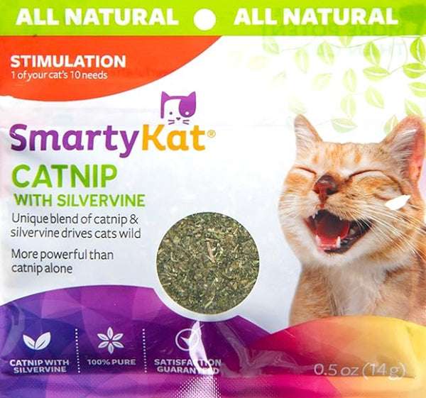 SmartyKat Catnip with Silvervine